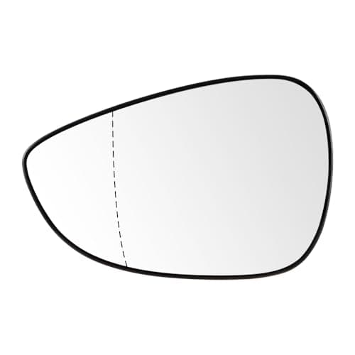 Image of SENZEAL Wing Mirror Glass Heated Passenger Side for Ford Fiesta MK7 2008-2017 B-Max 2012-2016 1531444 8A61-17K741-DC (Left)