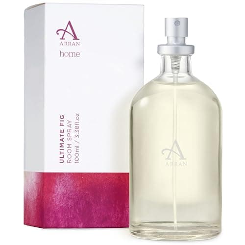 Image of Arran Sense of Scotland Ultimate Fig Home Scented Room Spray Mist Air Freshener (100ml) Blending Sweet Cassis, Fig and Green Leaf with a Base of Woody Cedar