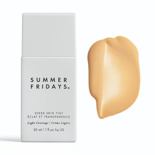 Image of Summer Fridays Sheer Skin Tint Moisturizer with Color & Hyaluronic Acid - Helps Reduce Irregular Skin Tone - Sheer
