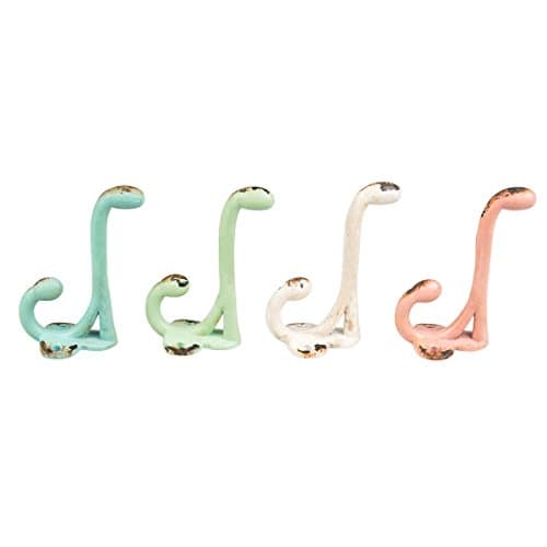 Image of Rustic Boudoir Double Hook , 1 unit , Assorted colors