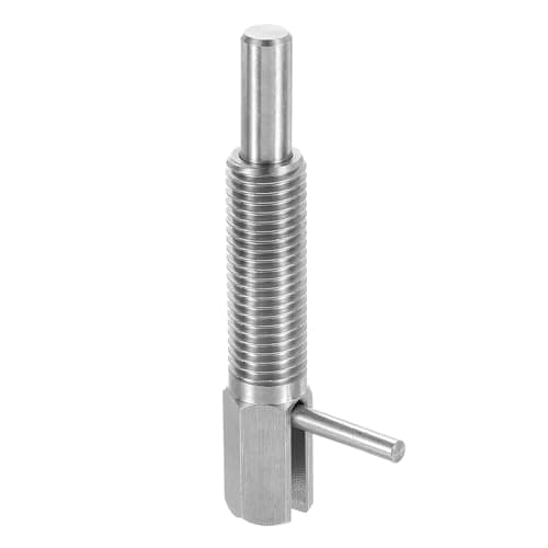 Image of sourcing map Retractable Indexing Plunger Pin, M16 l Spring Plunger Stainless Steel Spring Loaded Latch Telescopic Locking Pin for Machinery Shipbuilding