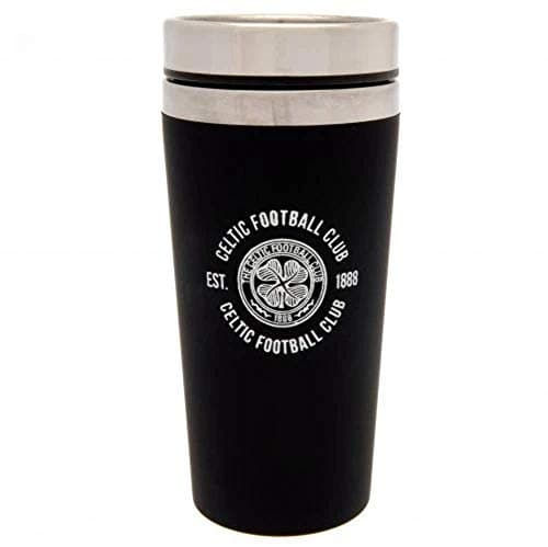 Image of Celtic FC Executive Travel Mug (One Size) (Black)