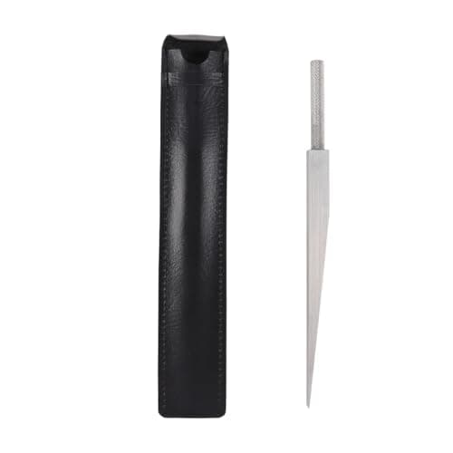 Image of Nicear Stainless Steel Double Marked Wedge Feeler Gauge 0.5 to 11mm Tapered Welding Feeler Gauge with Dual Scale for Precision Hole Measurement Tool