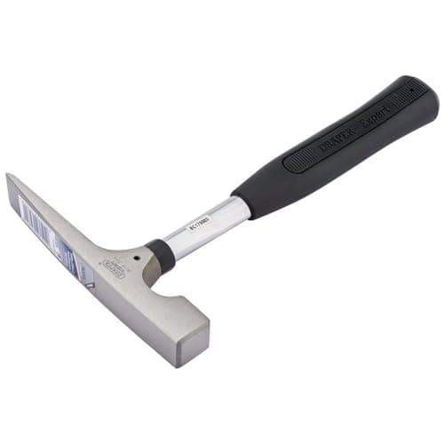 Image of Draper 13964 Expert 560G Bricklayers Hammer with Tubular Steel Shaft, 28cm x 18cm x 3cm