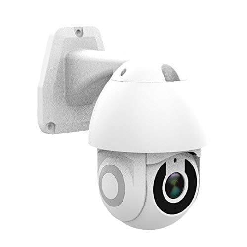 Image of ENERJ Smart CCTV Outdoor Dome Camera, 2K 3MP HD PTZ WiFi Home Security IP Camera, 355° Pan 90° Tilt, IP66 Waterproof, Full Colour Night Vision, 2-Way Audio, Works with Alexa & Google Home