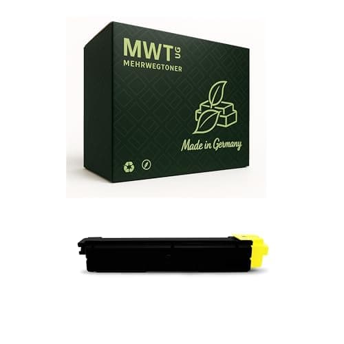 Image of Mehrwegtoner Toner Cartridge Compatible with Utax P-C2660 P-C2665 Replaces 4472610016 Yellow