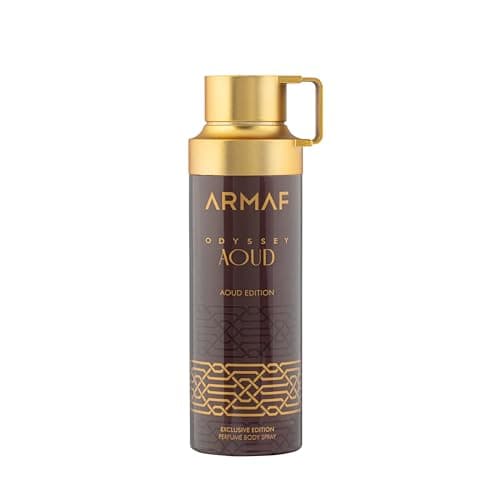 Image of Armaf Odyssey Aoud Edition Exclusive Body Spray for Men 200ml for Him (Pack of 2)
