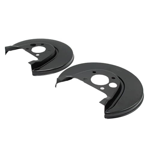 Image of LSC 1J0615611D : Pair of Rear Brake Disc Backing Plates - NEW from LSC