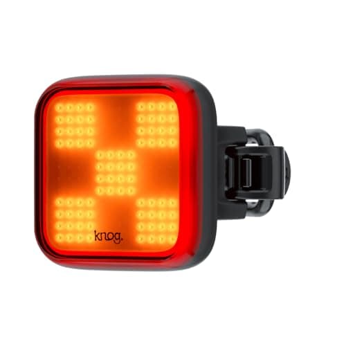 Image of Knog Blinder Rear Square Rear Light Adult Unisex, Black, One Size