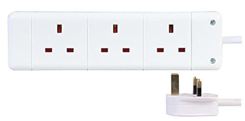 Image of Pro Elec PELB1801 Extension Lead Three Gang 1M