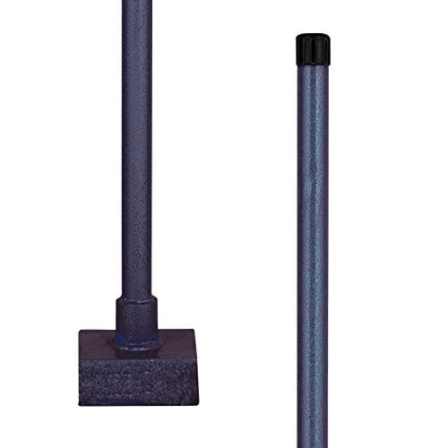 Image of PDL – Pegdev - 10lb All Steel Square Tarmac Asphalt Rammer - Durable Carbon Steel with Tubular Handle for Balance and Strength.