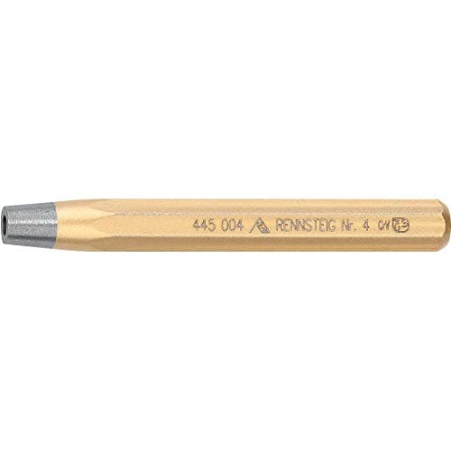 Image of Rennsteig 445 007 0 Rivet Setter for Rivets, Gold, Size 7