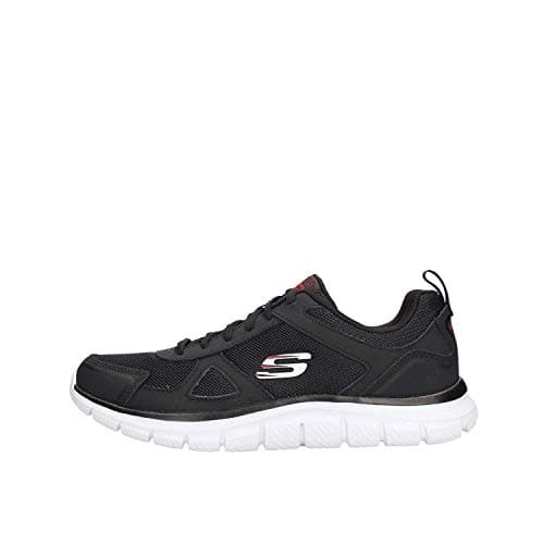 Image of Skechers Skechers Track-scloric 52631-bkrd, Men's Low-Top Sneakers, Black (Black 52631-Bkrd), 10 UK (45 EU)