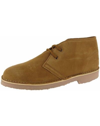 Image of Cotswold Ladies Sahara Boot Taupe Suede Lace Up Desert Boot 6