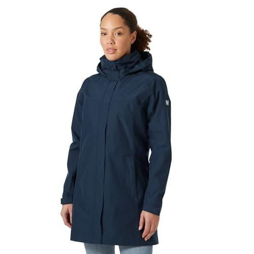 Image of Helly Hansen Women's W Aden Long Coat, Navy, S