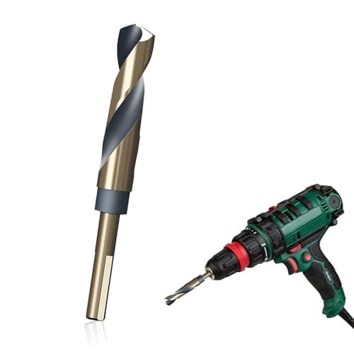 Image of 15mm HSS Drill Bits, Metal Drill Bits,10mm Shank for Stainless Steel, Metals, Plastics, Woods, Alloy and Hard Steel for Building Engineering Woodworking DIY Projects