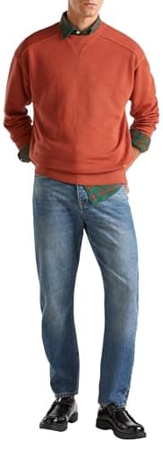 Image of United Colors of Benetton Men's Hooded Sweatshirt, red, XS