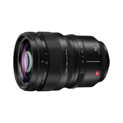 Image of Panasonic S-X50E LUMIX S PRO 50mm f1.4 Lens, Black