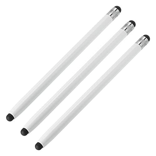 Image of sourcing map 3pcs Stylus Pens for Touch Screens Dual Rubber Tips Capacitive Stylus Universal Tablet Pen Sensitivity Precision, White