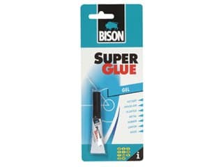 Image of Bison Super Glue Gel 3g tube