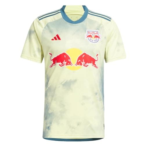 Image of adidas New York Red Bulls Mens 2023/24 Home Football Shirt Jersey (UK, Alpha, XL, Regular, Regular)