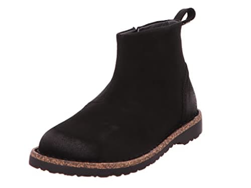 Image of Birkenstock Women's Melrose Boot, Black Suede, 37 R EU