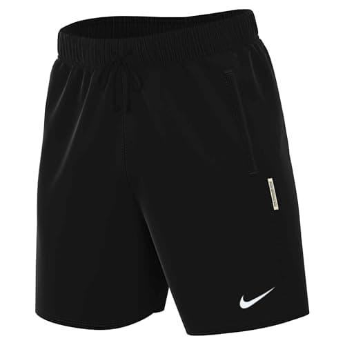 Image of Nike FD7748-010 M NK DF SI FLC 8IN Short Shorts Men's Black/White Size M