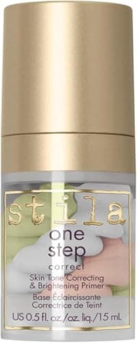 Image of Stila One Step Correct Skin Tone Color Corrector Mini Deluxe – All in 1 Travel Sized Brightening Primer Serum & Make-up Primer for Even Skin - 30ml