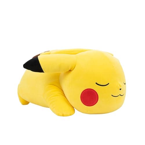 Image of Pokémon 18" Sleeping Pikachu Plush Soft Toy