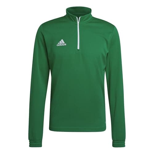 Image of adidas Men's Entrada 22 Training Top, Team Green/White, M