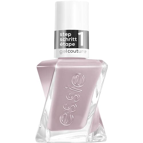 Image of Essie Couture Fashion Freedom Nail Polish - No. 545, Tassel Free, Long Lasting Nail Polish in Grey, 13.5 ml