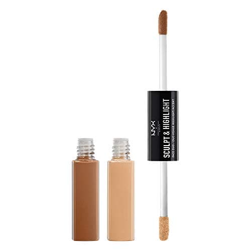 Image of NYX Professional Makeup Sculpt & Highlight Face Duo Cream Contour -Almond/Light, 0.021 kg
