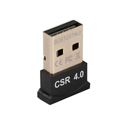 Image of USB Bluetooth 4.0 Dongle Adapter, CSR4.0 Wireless Bluetooth Transmitter Receiver for Windows/ME/2000/XP/2003/VISTA/WIN7/8/8.1, for Speaker, Headset, Keyboard, Mouse etc.