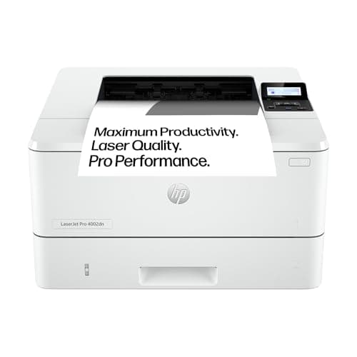 Image of HP Laserjet Pro 4002dn Laser Printer | Black and White | Printer for Small Medium Business | Print | 2-Sided Printing | Ethernet | Energy Efficient | Strong Security