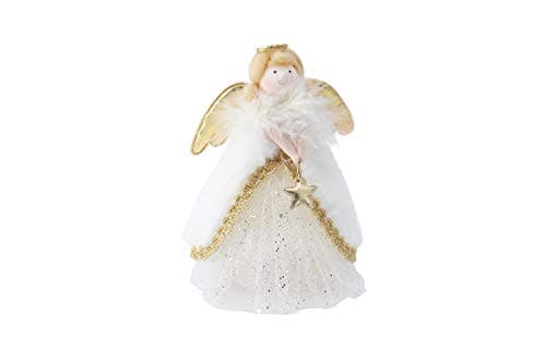 Image of CGB Giftware | Christmas Angel Tree Topper - Gold | Joy To The World Range | Angel | Christmas | Festive | Xmas | Tree Decoration | GB03832