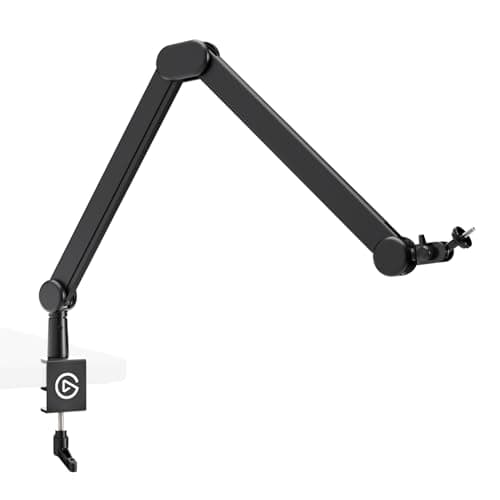 Image of Elgato Wave Mic Arm MK.2 – Studio Boom Arm for Streaming & Podcasting, With Cable Channels, Desk Clamp, Riser Extension – For USB & XLR Microphones