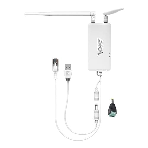 Image of VONETS Industrial 2.4GHz WiFi Serial Port Server/WiFi Bridge Ethernet Wireless Repeater Router, WiFi Hotspot Signal Extender for Medical Device, DVR, IP Camera, PLC, Network Devices VAP11S-232