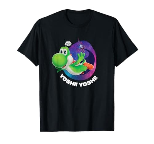 Image of The Super Mario Galaxy Movie Yoshi Soars T-Shirt