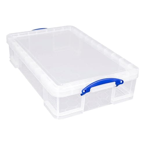 Image of Really Useful Box Plastic Storage 33 Litre Clear