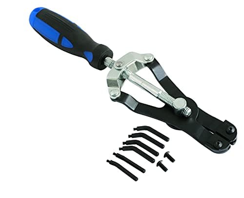 Image of Laser 4926 Circlip Pliers - Internal/External, Blue