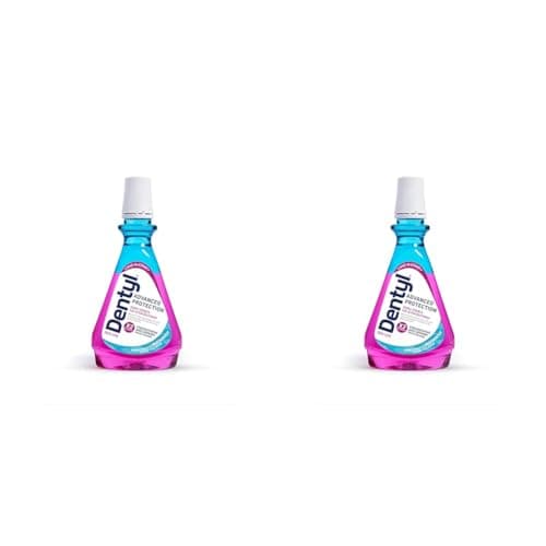 Image of Dentyl Advanced Protection Mouthwash, High Fluoride, Repairs and Protects Tooth Enamel, Alcohol Free, Fresh Clove, 500ml (Pack of 2)