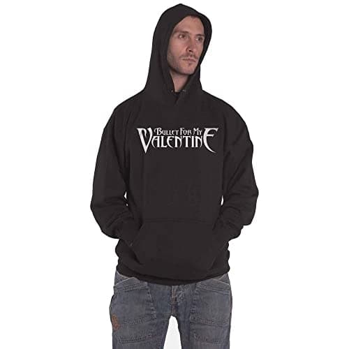 Image of Bullet For My Valentine Unisex Adult Raven Logo Pullover Hoodie (S) (Black)