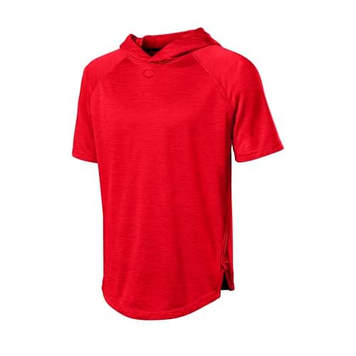 Image of EvoShield Men's Lightweight Short Sleeve Hoodie 2.0, Scarlet, XXL