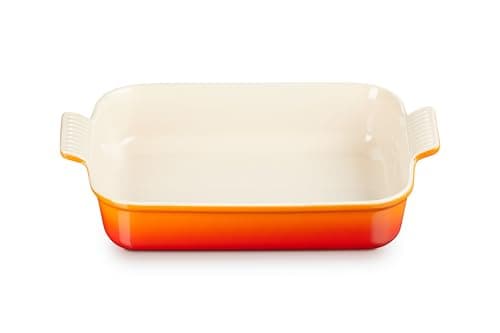 Image of Le Creuset Heritage Rectangular Dish, Stoneware, 32 cm, 2.31 kg, Volcanic, 71102320900001