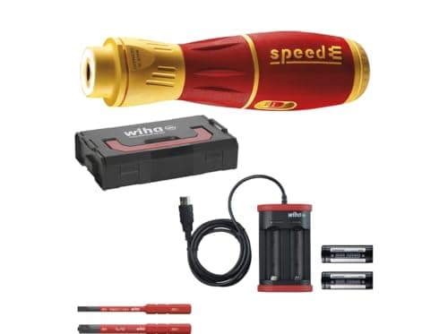 Image of Wiha 44318 Power Screwdriver/Impact Driver Red,Yellow 44318, Battery, Lithium-Ion (Li-Ion), 1.04 kg
