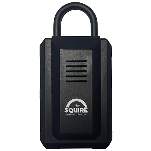 Image of Squire KeyKeep 2 PB - Push-Button Combination Key Safe – Wall or Gate Mountable with Weather-Resistant Cover | 4,000+ Code Combinations | Durable Die-Cast Alloy |10-Year Guarantee