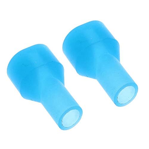 Image of 2 x Replacement Bite Valve For Hydration Pack Fits Camelbak Camelback Mouthpiece (Blue)