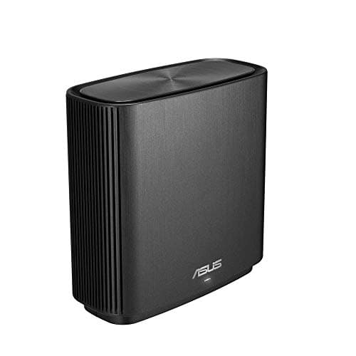 Image of ASUS AC3000 Tri-band Whole-Home Mesh WiFi System – Coverage up to 5,400 Sq. ft. / 4+ rooms, 3Gbps WiFi, life-time free network security & parental controls, 4X gigabit ports, 3 SSIDsTBD, Black