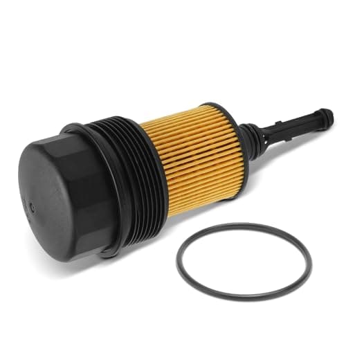 Image of Frankberg Oil Filters Cap Cover Diesel Compatible with C-Class CL203 S202 S203 S204 W202 W203 W204 E-Class G CLC CLK Sprinter Vito Bus Replace# A6111800210