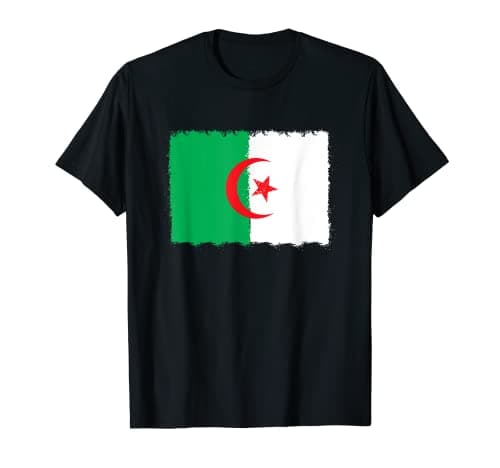 Image of Algeria 2022 flag african nation T-Shirt